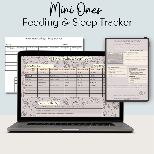 Feeding & Sleep Tracker