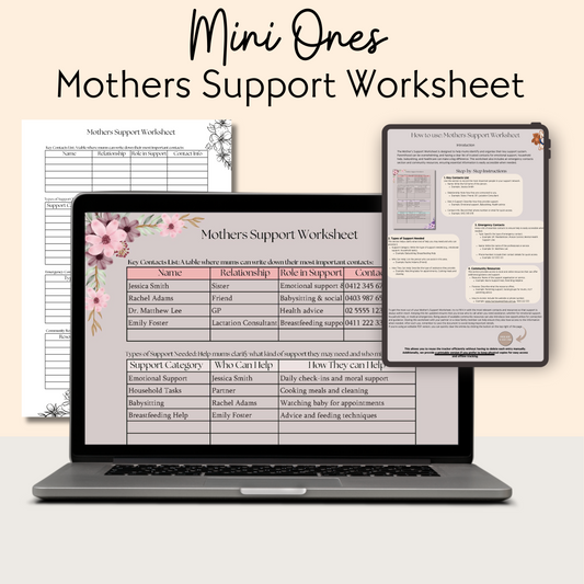 Mother’s Support Worksheet